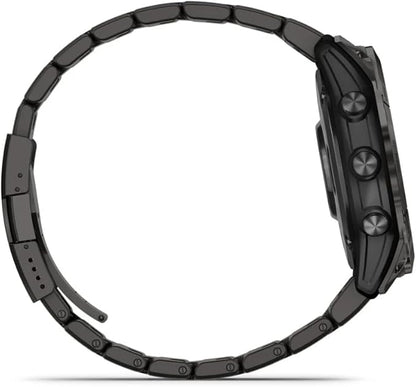 Orologio Garmin Fenix 7X PRO Solar Sapphire nero | 51 mm