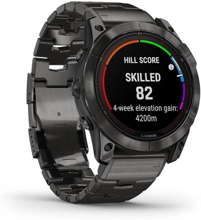 Orologio Garmin Fenix 7X PRO Solar Sapphire nero | 51 mm