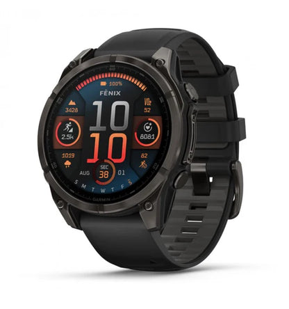 Orologio Garmin Fēnix® 8 - 47 mm, AMOLED Sapphire, Titanio